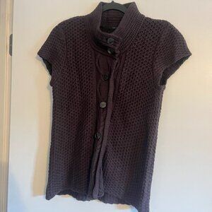 Calvin Klein Women's Size M Cap Sleeve Wool Blend Cardigan